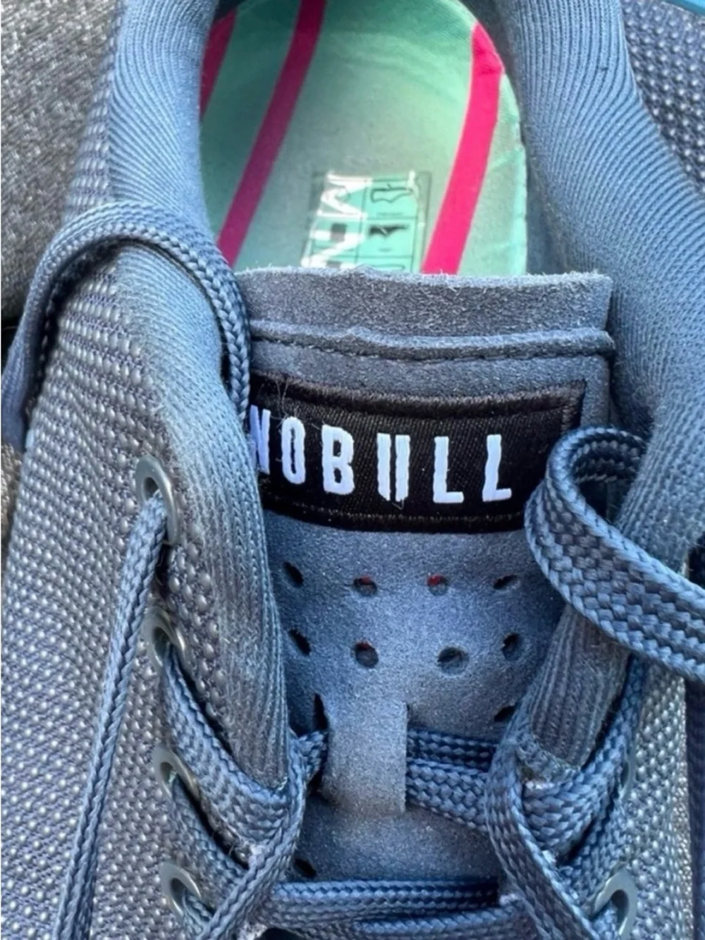NoBull Blue Trainer Superfabric Shoes Men 11.5 or Women 13 - Picture 11 of 15
